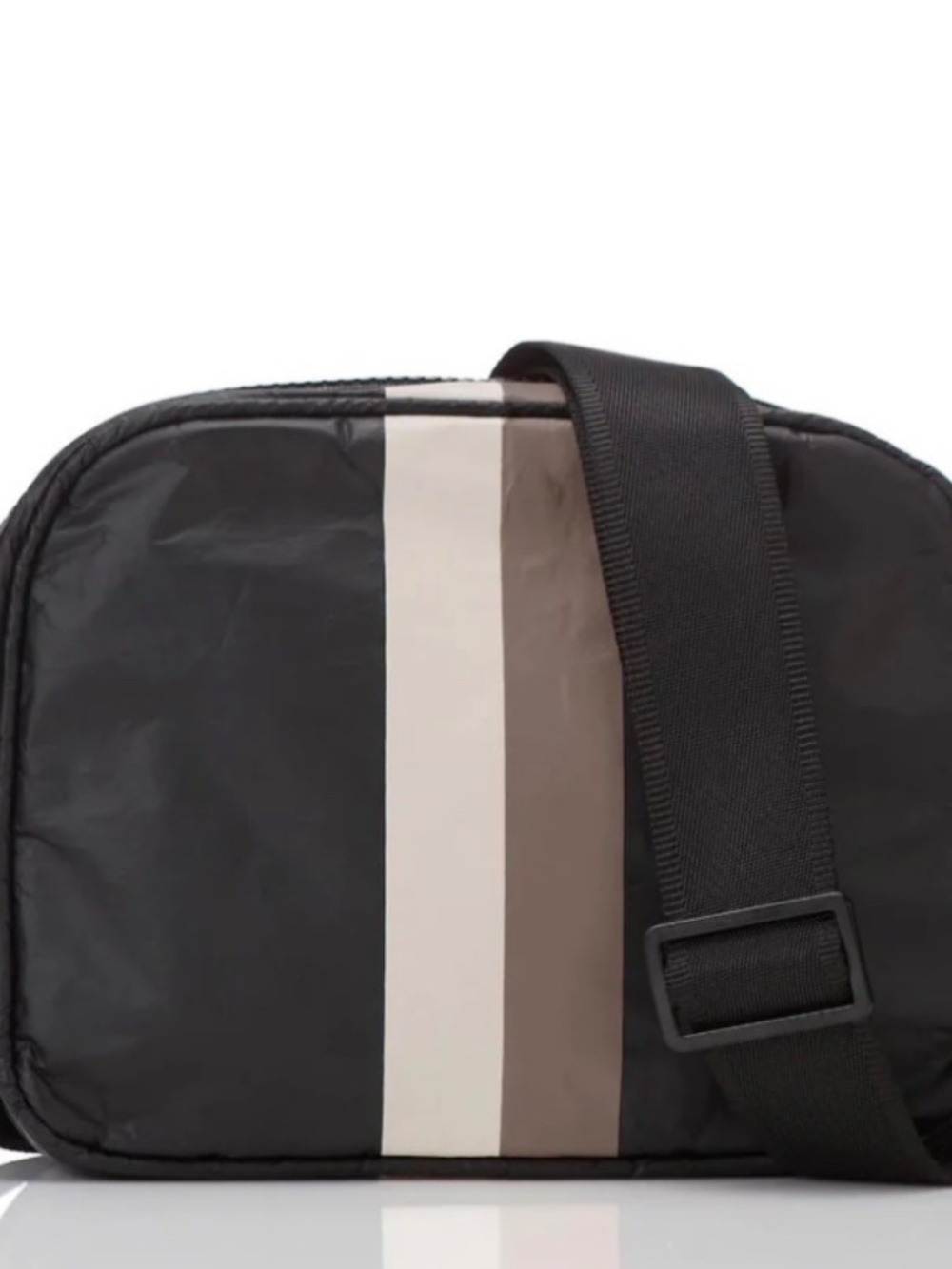 ALOHA Collection Le Voyageur Cafe on Black Le Tour Crossbody NEW with Tags